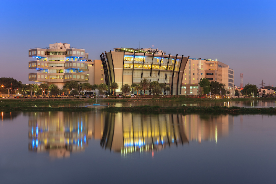 bangalore skyline, india