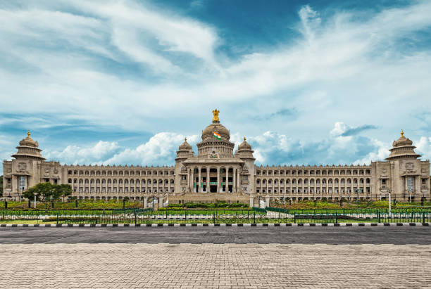vidhana soudha of parliment, bangalore, india